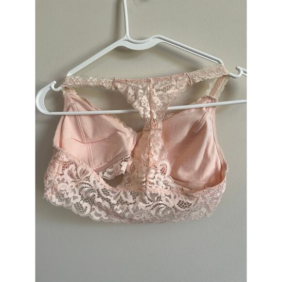 Xhilaration Peach/Pink Lace Bralette - Picture 3 of 3